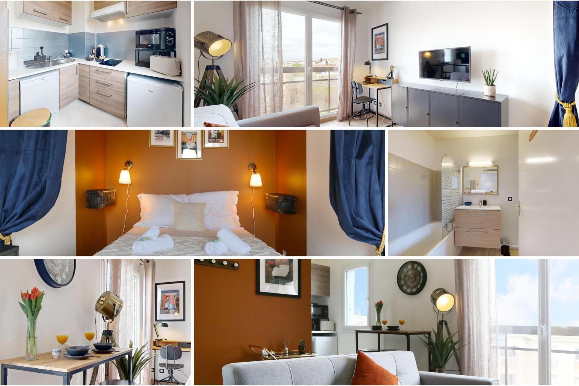 Expat Renting - L'Orient Express - Parking - Wifi Apartment Toulouse Luaran gambar